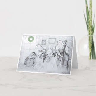 Small, 4" x 5.6" Folded Thank You Card