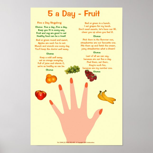 small 5 a day poster (Front)