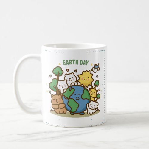 Small actions big impact Protect Earth every day  Coffee Mug