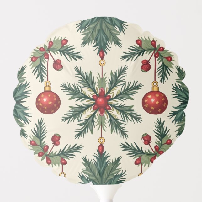 Small Air-Filled Balloon (Christmas) (Front)