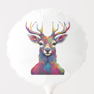 Small Air-Filled Balloon - The Colourful Deer