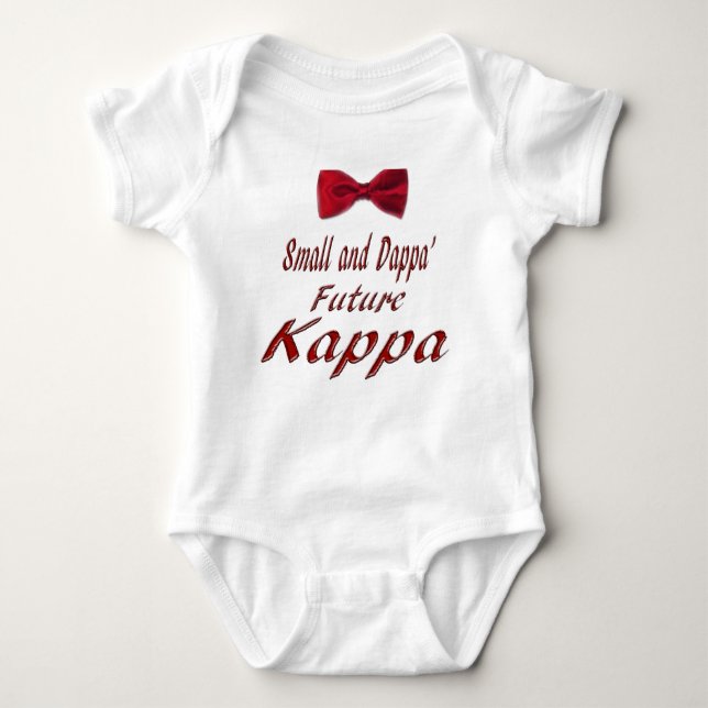 Small and Dappa' Baby Bodysuit (Front)