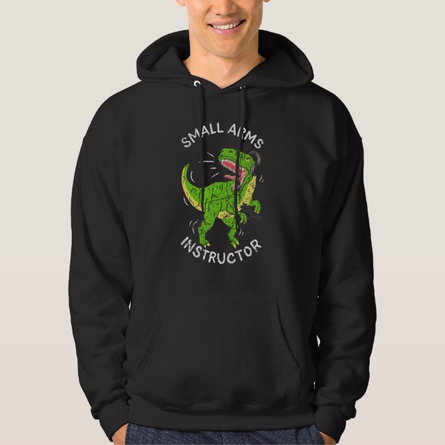 Small Arms Instructor Firearms Veterans Hoodie (Front)