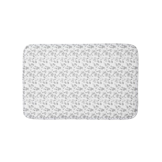 Small Bath Mat | Soft Memory Foam Comfort (Front)