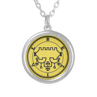 Small Bathed Necklace the Silver Belial Goétia