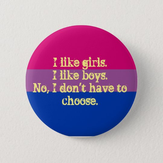 Small Bisexual Flag Pride Badge Pin Button
