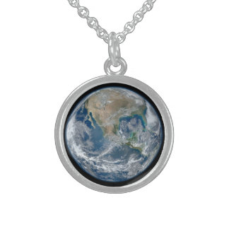 Small Blue Rock Necklace