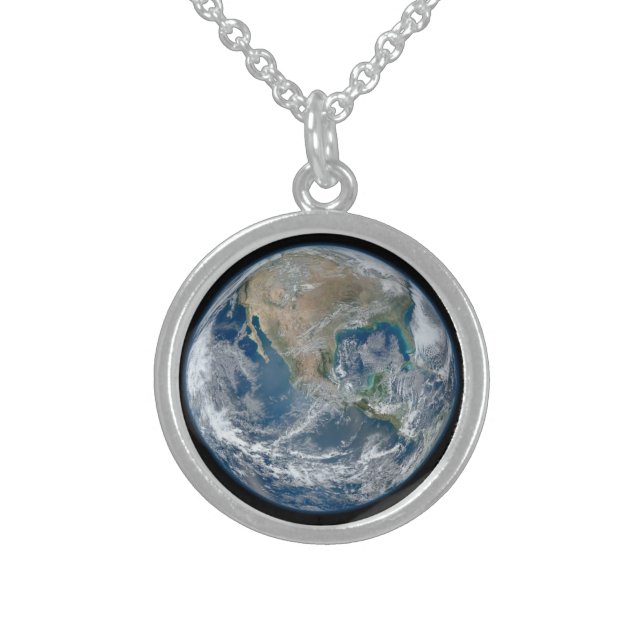 Small Blue Rock Necklace (Front)