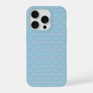Small blue squares. iPhone 15 pro case