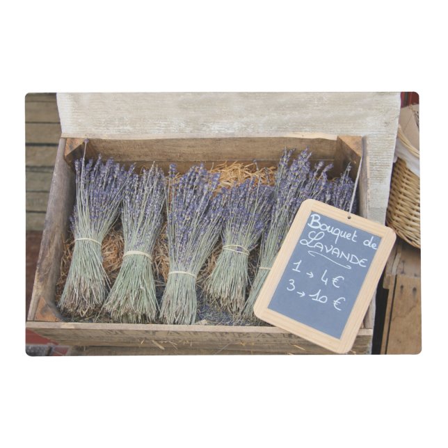 Small bouquets of lavender placemat (Front)