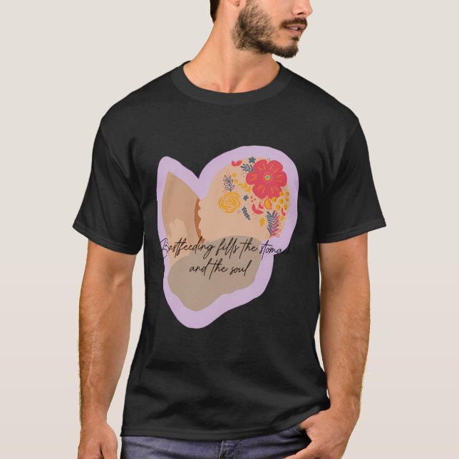 Small Breastfeeding   T-Shirt (Front)