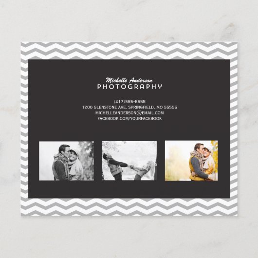 Small Brochure for Photography Business (Back)