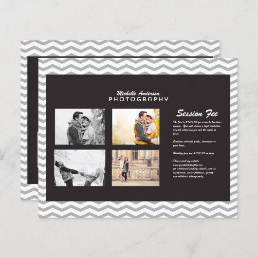 Small Brochure for Photography Business (Front/Back)