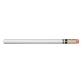 Small Business Advertising Custom Name and Number Pencil (Back)