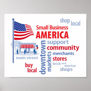 Small Business America Poster