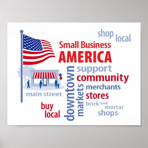 Small Business America  Poster