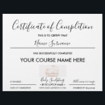 Small business certificate of completion<br><div class="desc">Small business certificate of completion</div>