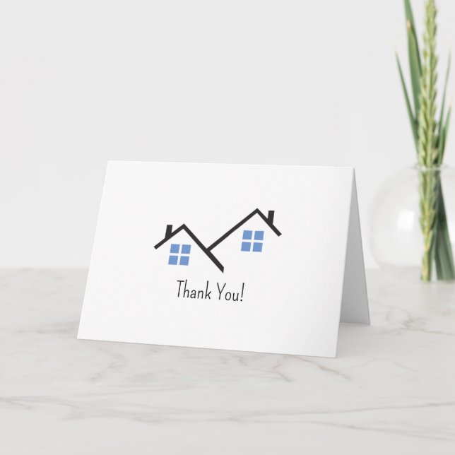 Small Business Customer Home Thank You Card (Front)
