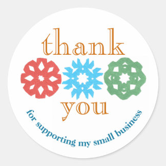 Small business labels holiday Christmas