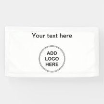 Small Business Logo Banner Custom Template