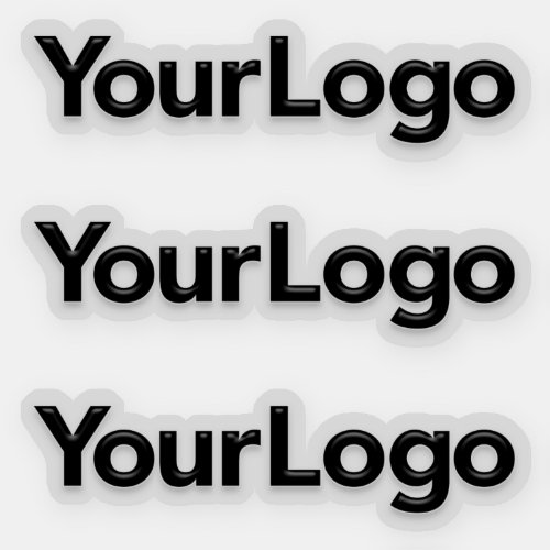 Small Business Logo Promotional Brand Marketing    Sticker