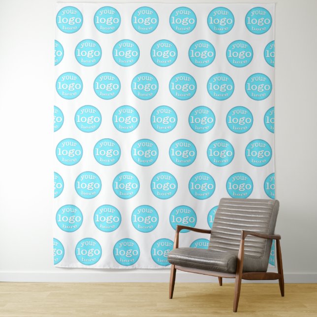 Small Business Logo Trade Show Photo Prop Backdrop (In Situ)