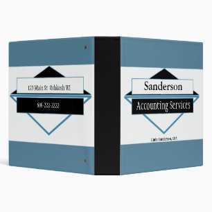 Small Business Manual Presentation 3 Ring Binder