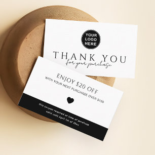 Small Business Marketing Customer Discount Card