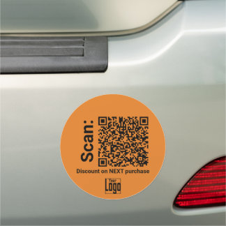 Small Business Mobile Coupon Distribution Car Magnet