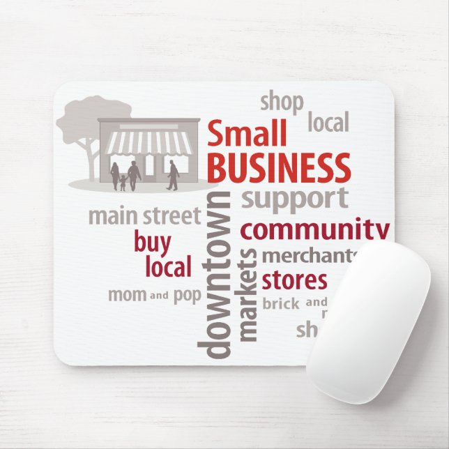 Small Business Mouse Pad (With Mouse)