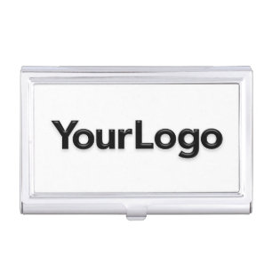 Small Business Owner Logo Promotional Marketing Card Case