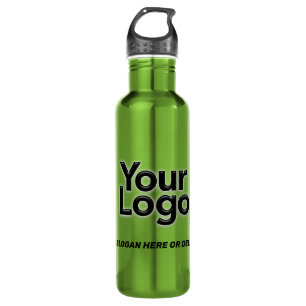 Small Business Owner Logo Promotional Marketing Stainless Steel Water Bottle