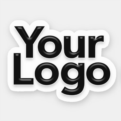 Small Business Owner Logo Promotional Marketing Sticker