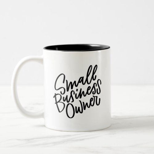 Small Business Owner Two_Tone Coffee Mug