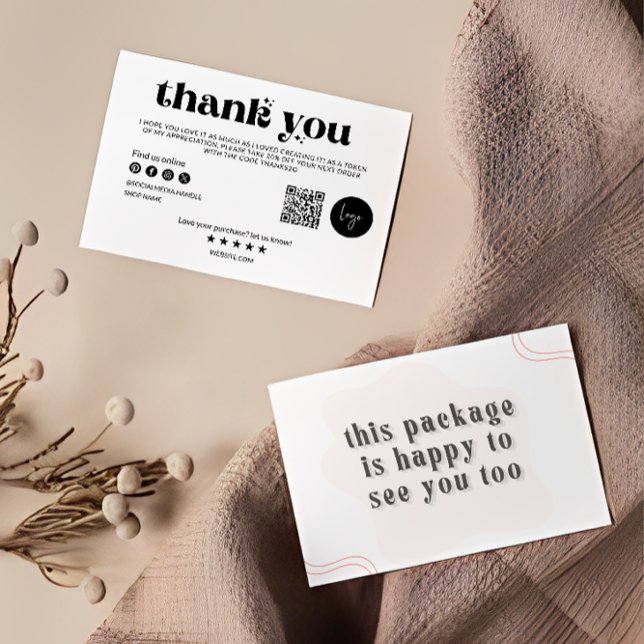 Small Business Package Insert Card (Creator Uploaded)