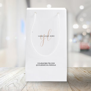 Small Business Packaging Custom Logo Branded Gift Bag