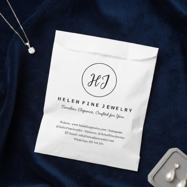 small business packaging, Jewelry Packaging Favor Bag (Creator Uploaded)