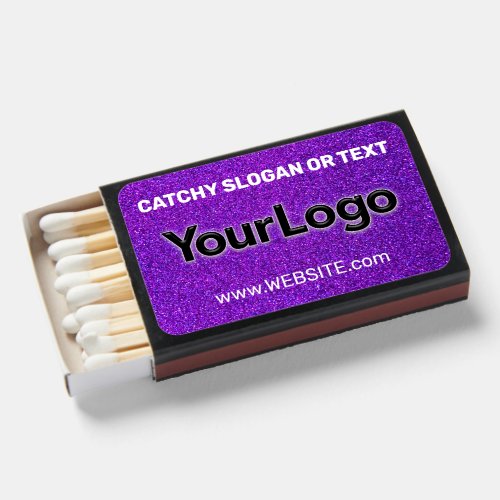 Small Business Promotional Corporate Company Logo  Matchboxes