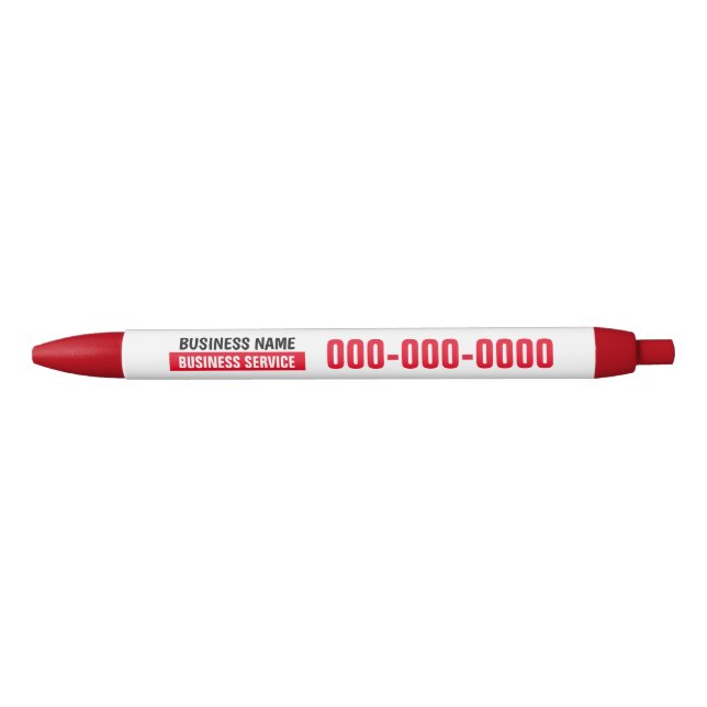 Small Business Promotional Pen (Front)