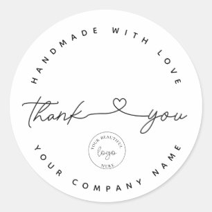 Small Business Round Sticker