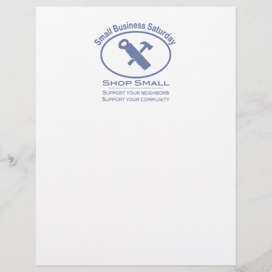Small Business Saturday - Hardware blue (Front)
