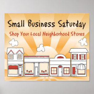 Small Business Saturday Poster