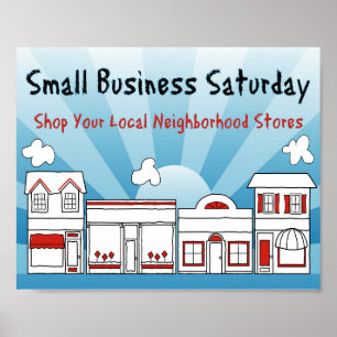 Small Business Saturday Poster