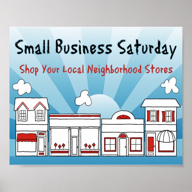 Small Business Saturday  Poster (Front)