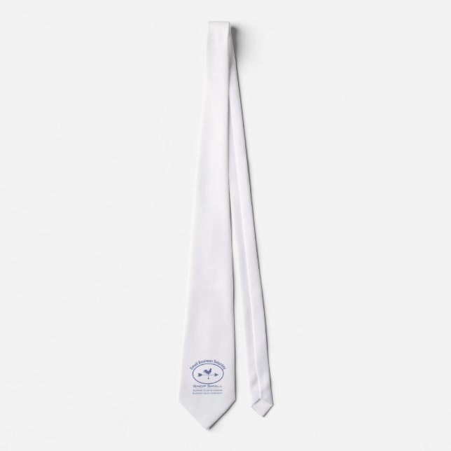 Small Business Saturday Weather vane Neck Tie (Front)