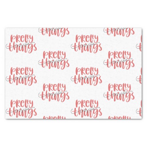 Small Business Shipping Pretty Things Inside  Tissue Paper