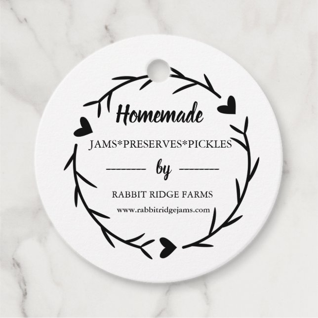 Small business supplies packaging tag label  (Front)