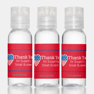 Small Business Support Thank You Hand Sanitizer