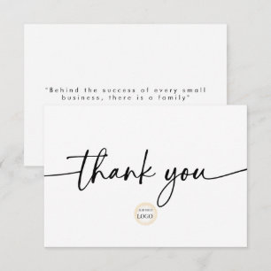 Small Business Thank You Card