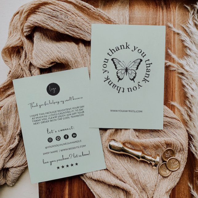 Small Business Thank You Card, Card (Small Business Thank You Card,)